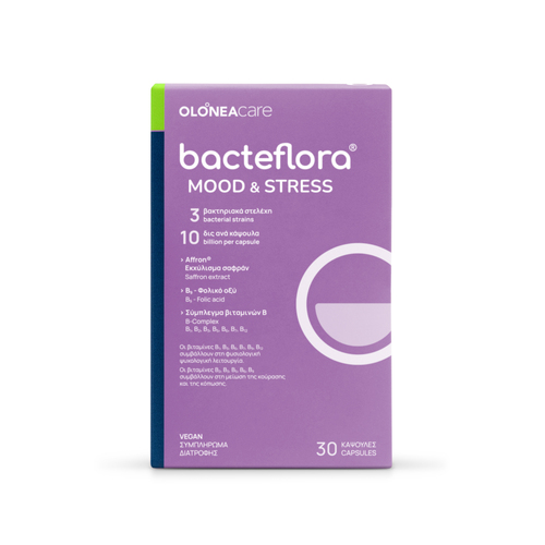 HOLISTIC MED OLONEA - BACTEFLORA Mood & Stress - 30caps